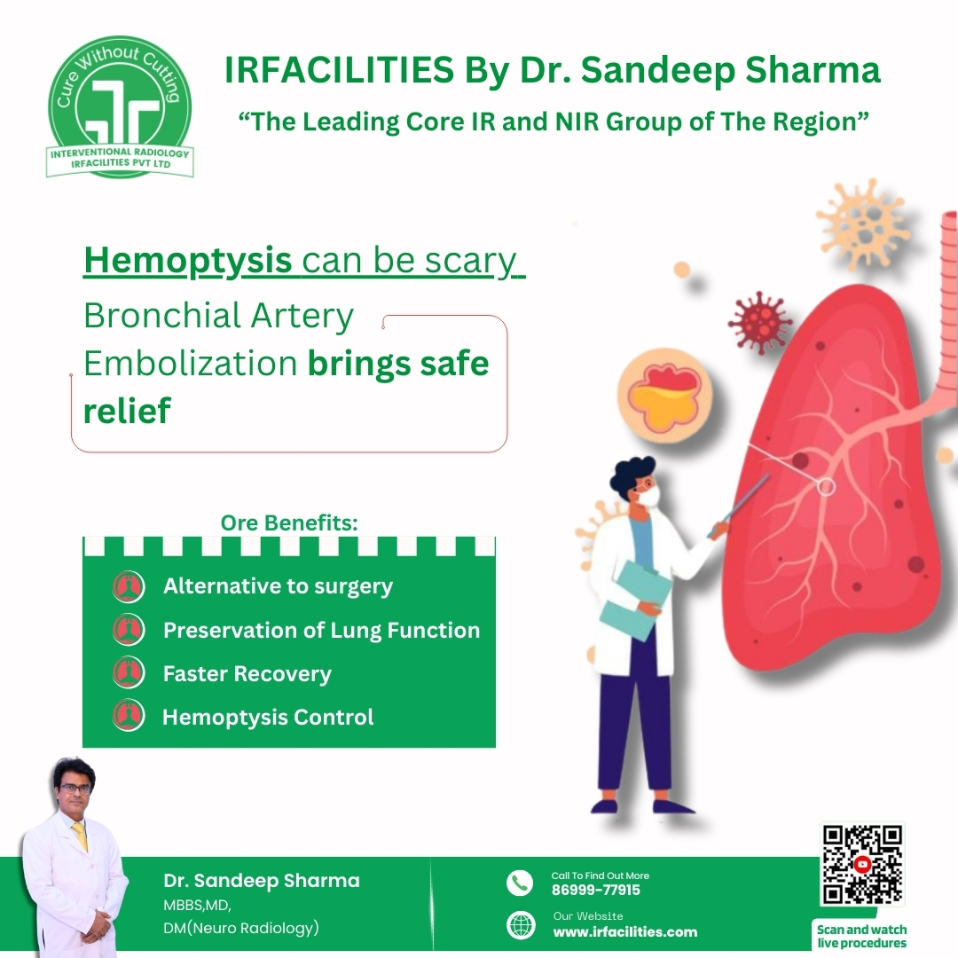 Role of Bronchial Artery Radiology in Hemoptysis